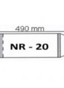 Okładka na podr B5 regulowana nr 20 (50szt) NARNIA