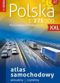 Atlas samochodowy Polski 1:275 000