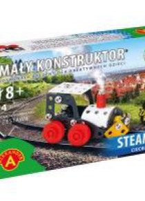 Mały Konstruktor. Ciuchcia - Steamer ALEX
