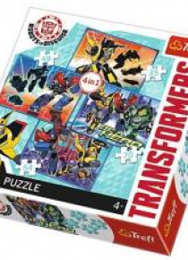 Puzzle 4w1 Czas na transformację TREFL