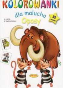 Kolorowanki dla malucha. Oposy