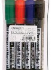 Marker Permanentny B 4 kolory