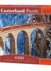 Puzzle 600 Landwasser Viaduct Swiss Alps CASTOR