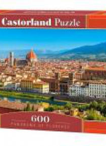 Puzzle 600 Panorama Florencji CASTOR