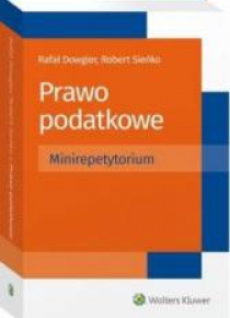 Prawo podatkowe. Minirepetytorium w.1