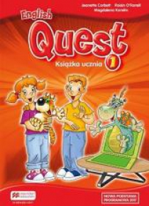 English Quest 1 SB MACMILLAN wieloletni NPP