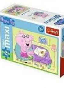 Puzzle 20 miniMaxi - Zabawy Świnki Peppy 3 TREFL