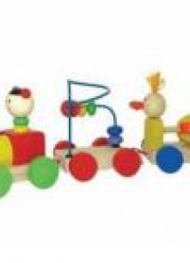 Traktor z przyczepą do ciągnięcia