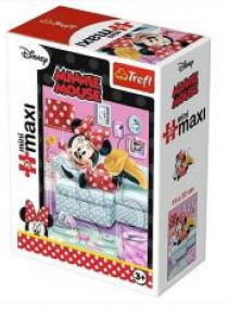 Puzzle 20 miniMaxi-Ulubione zajęcia Minnie 4 TREFL