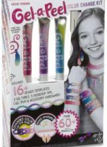 Gel-a-Peel Zestaw akces. 3 pak. Solar Color Change