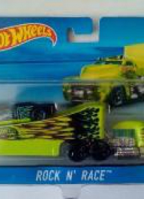 Hot Wheels Ciążarówka + Autko Rock n' Race