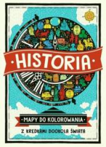 Historia. Mapy do kolorowania - z kredkami