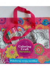 Coloring Craft. Torebka metaliczna shopper