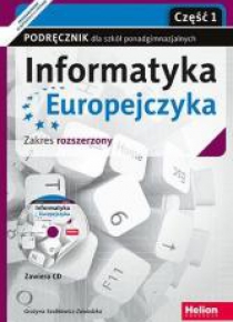 Informatyka Europejczyka LO 1-3 cz.1 ZR+ CD w.2017