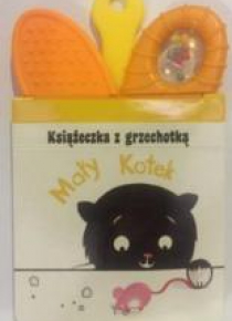 Książeczka z grzechotką. Mały Kotek