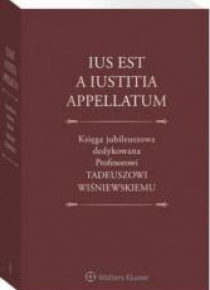Księga jubileuszowa dedyk. prof T Wiśniewskiemu