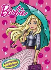 Kolorowanka z naklejkami. Barbie