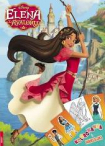 Kolorowanka i naklejki. Elena z Avaloru
