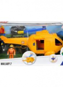 Strażak Sam Helikopter Wallaby II z figurką
