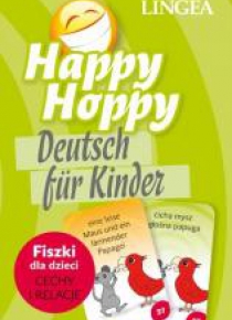 Happy Hoppy. Fiszki dla dzieci. Cechy i relacje