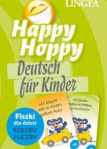 Happy Hoppy. Fiszki dla dzieci. Kolory i liczby