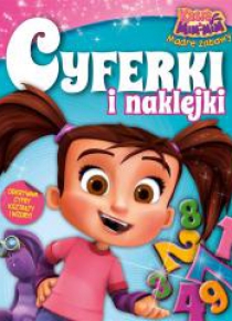 Kasia & Mim-Mim. Mądre zabawy 2 Cyferki i naklejki