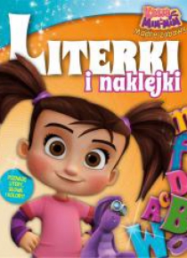 Kasia & Mim-Mim. Mądre zabawy 1 Literki i naklejki
