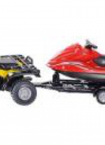 Siku Super -Quad z przyczepą i skuterem wod. S2314