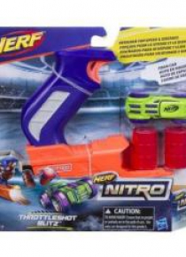 NERF Nitro Throttleshot granatowa