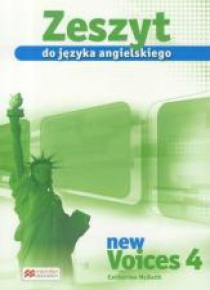Voices New 4 Zeszyt do jęz. angielskiego MACMILLAN