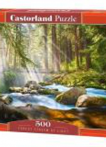 Puzzle 500 Forest Stream of Light CASTOR