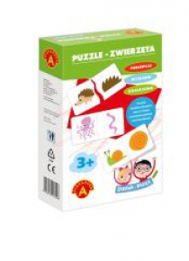 Zabawa i Nauka - Puzzle Zwierzęta ALEX