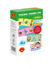 Zabawa i Nauka - Puzzle Przed i Po ALEX