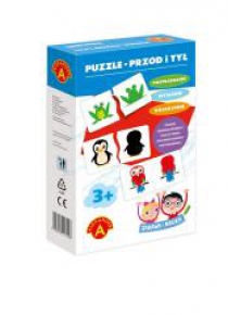 Zabawa i Nauka - Puzzle Przód i Tył ALEX