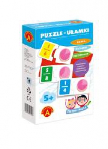 Zabawa i Nauka - Puzzle Ułamki ALEX