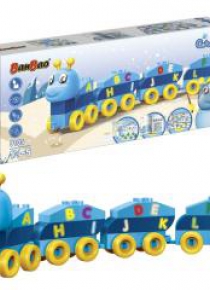 Klocki BanBao 9105 YoungOnes Gąsieniczka niebieska