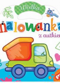 Wielka malowanka z autkiem