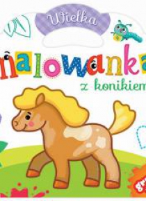 Wielka malowanka z konikiem
