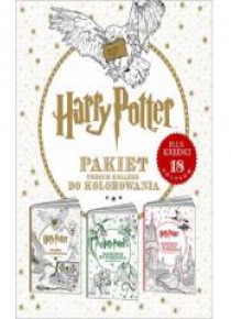 Harry Potter. Pakiet trzech książek do kolorowania
