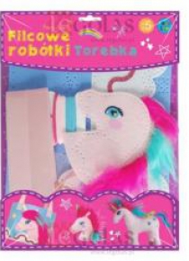 Filcowe Robótki - Torebka Jednorożec
