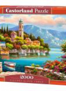 Puzzle 2000 Village Clock Tower CASTOR