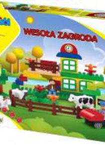 Klocki Blocki Mubi Wesoła zagroda 69 el.