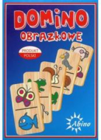 Domino obrazkowe - owoce/zwierzęta ABINO