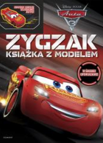 Auta 3 Zygzak. Książka z modelem