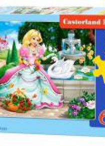 Puzzle 60 Księżniczka z łabędziem CASTOR