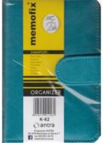 Organizer memofix K-82 turkusowy