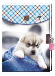 Pamiętnik z kluczykiem Puppy