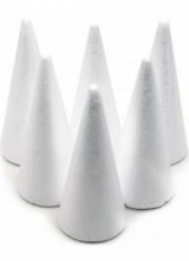 Stożek styropianowy 150mm 6el