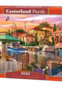 Puzzle 500 Sunset Harbour CASTOR
