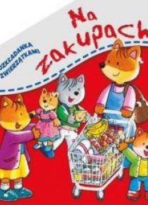Rozkładanka ze zwierzątkami. Na zakupach